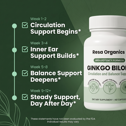 Resa Organics | Ginkgo Biloba Capsules