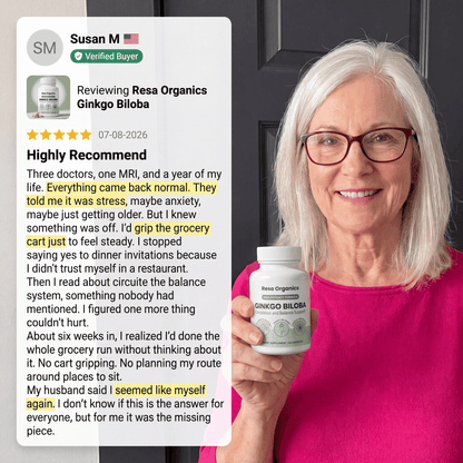 Resa Organics | Ginkgo Biloba Capsules