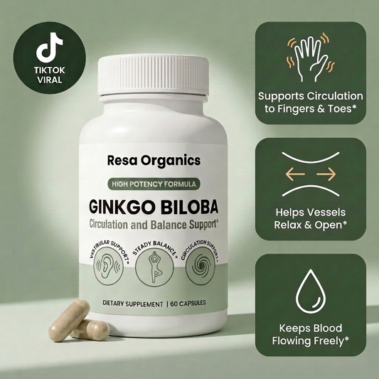 Resa Organics | Ginkgo Biloba Capsules